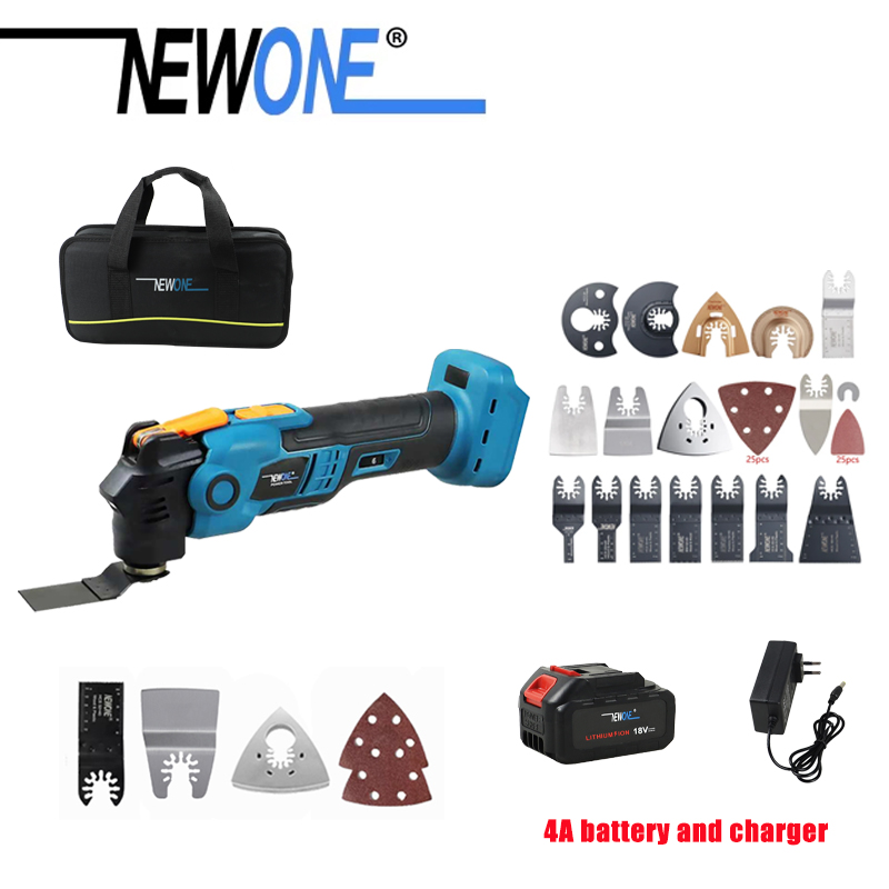 Oscillating Multi Tool - Newone Utensile Multifunzione Cordless a Sgancio
