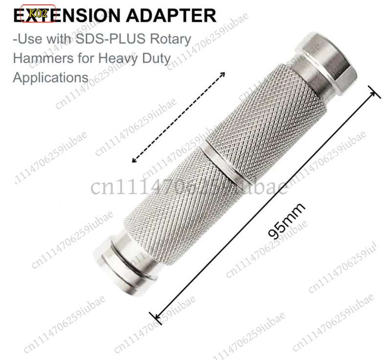 Power Tools Extension - Adattatore di estensione LK SDS Plus
