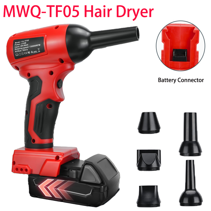 Power Tools Milwaukee - Elettrico Cordless Turbo Ventilatore Violento Ventilatore