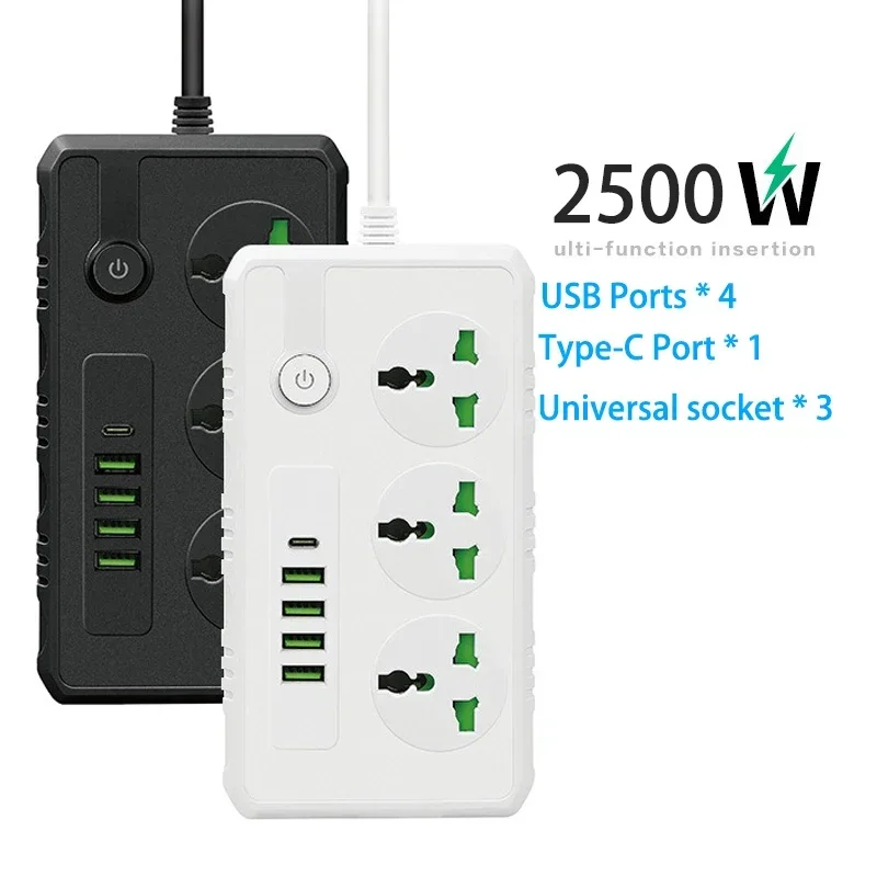 Power Tools Extension - Multipresa con 4 USB e 1