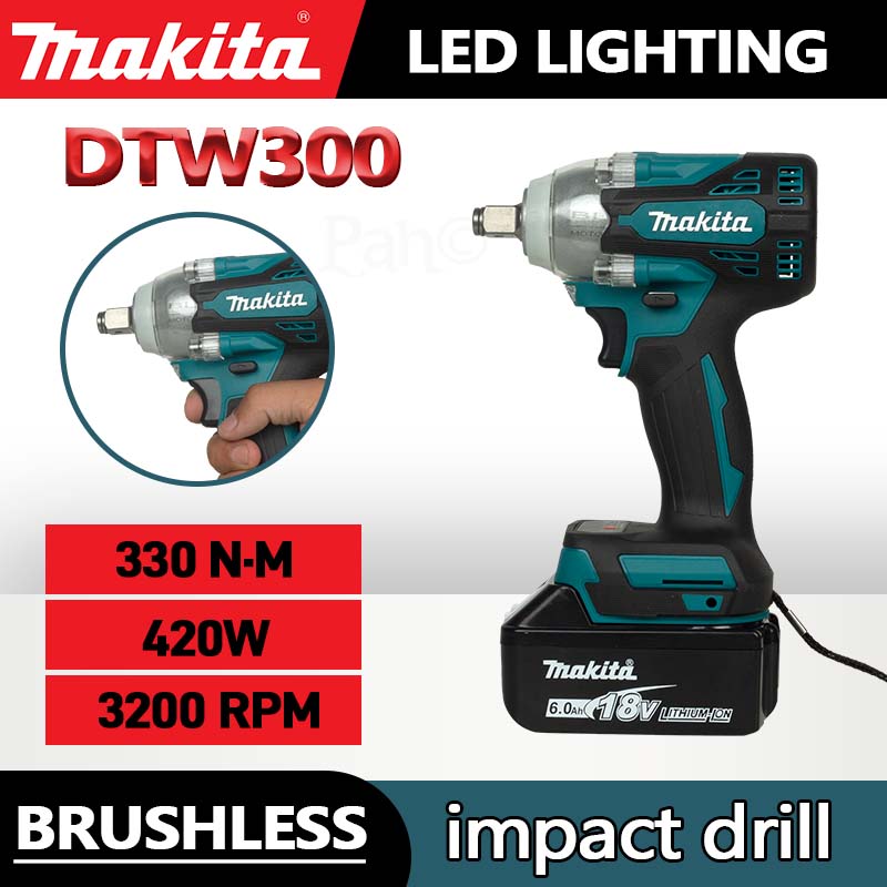 Power Tools Used - MAKITA DTW300Z Chiave a percussione per