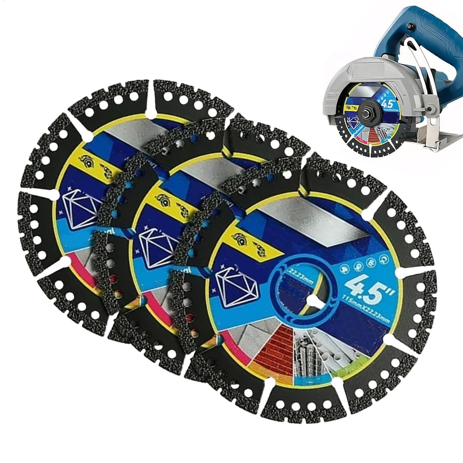 Angle Grinder 4.5 - Disco per sega 3 pezzi Disco