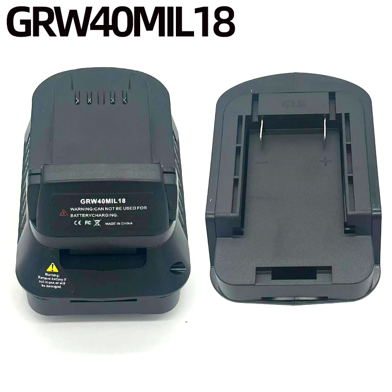 Power Tools Milwaukee - Adattatore Convertitore Batteria GRW40MIL18 Compatibile con