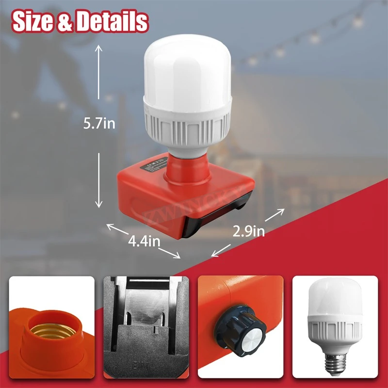 Lampada Portatile per Utensili - Power Xchange Tools recensione e prezzo